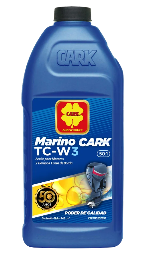 Aceite Marino Cark TC-W3 para motores fuera de borda