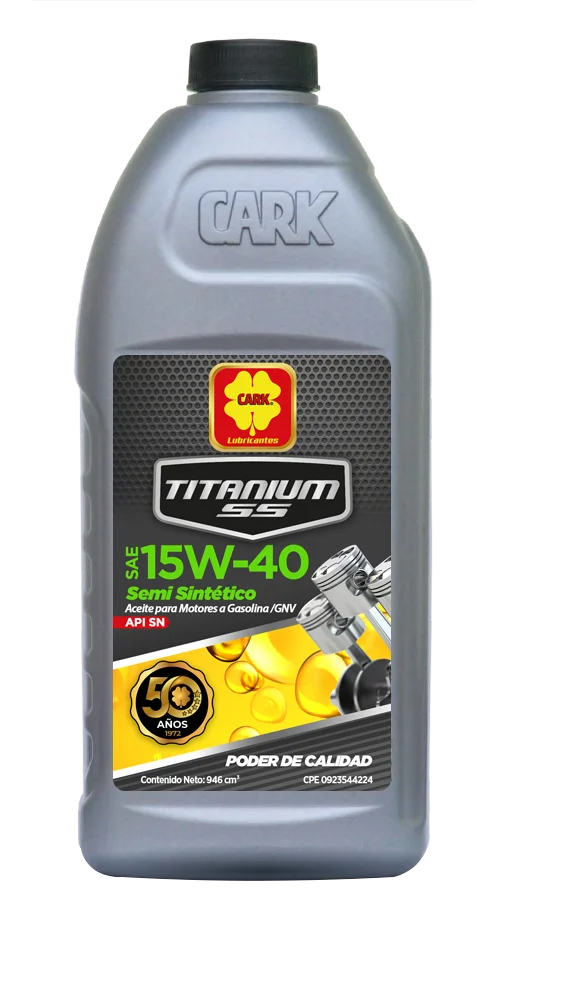Aceite Titanium SS semisintético para motores a gasolina