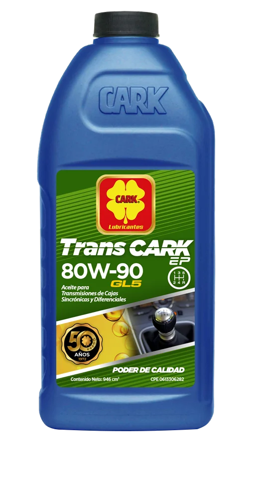 Aceite Transcark EP GL-5 para transmisiones manuales